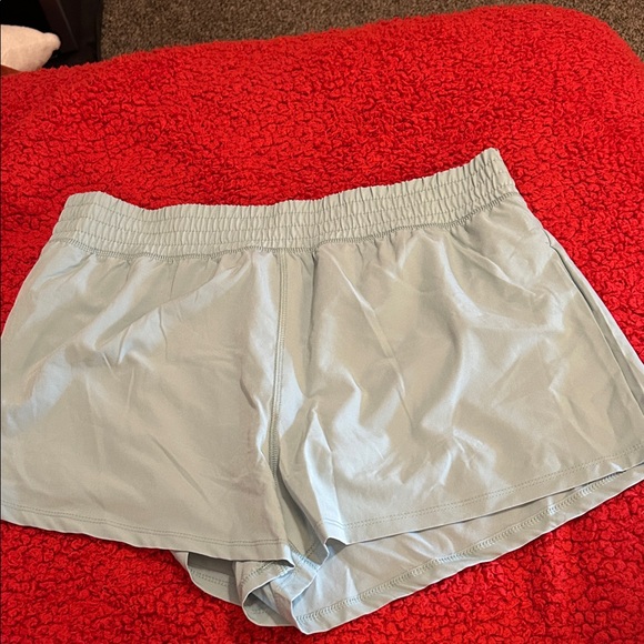 90 Degree By Reflex Pants - 90 Degree By Reflex Sky Blue Athletic Shorts
